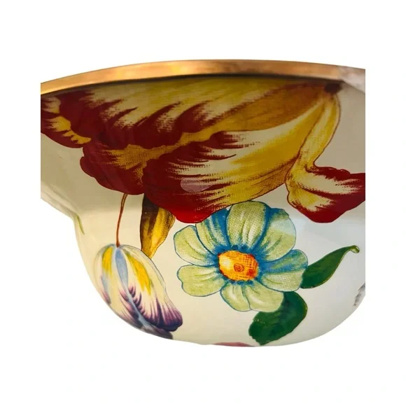 MacKenzie-Childs Flower Market Serving Bowl 12”